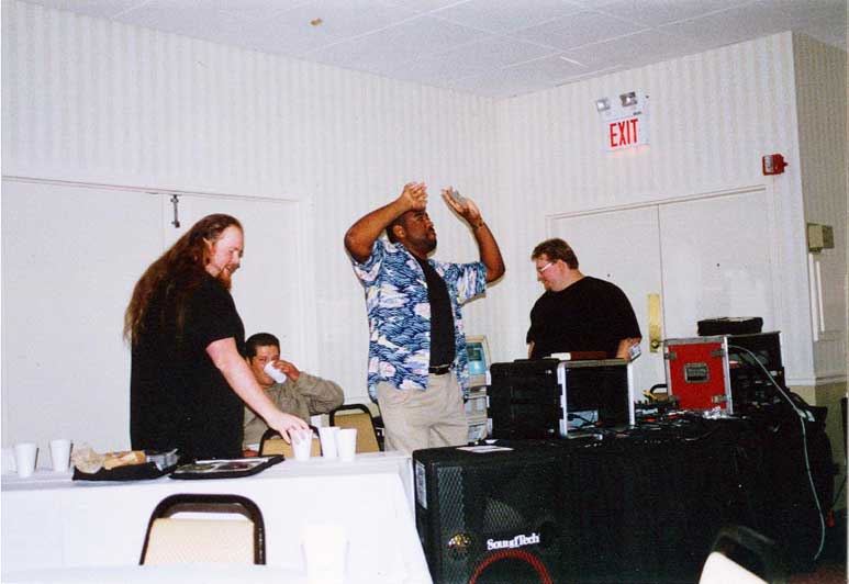 DJ's at work